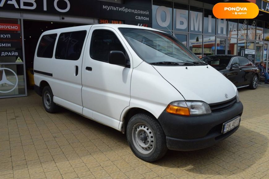 Toyota Hiace, 1998, Дизель, 2.4 л., 529 тис. км, Мінівен, Білий, Львів 97593 фото