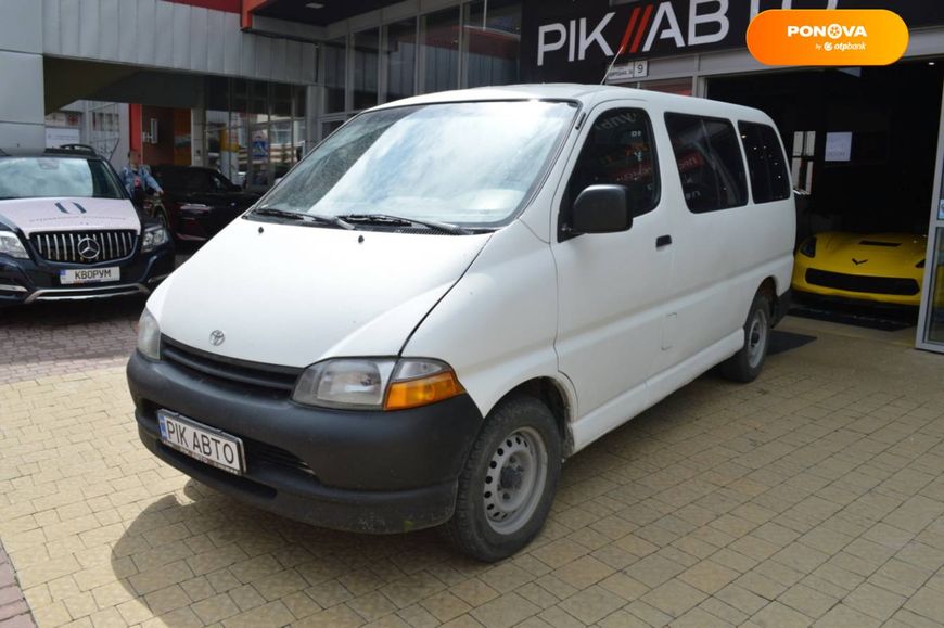 Toyota Hiace, 1998, Дизель, 2.4 л., 529 тис. км, Мінівен, Білий, Львів 97593 фото