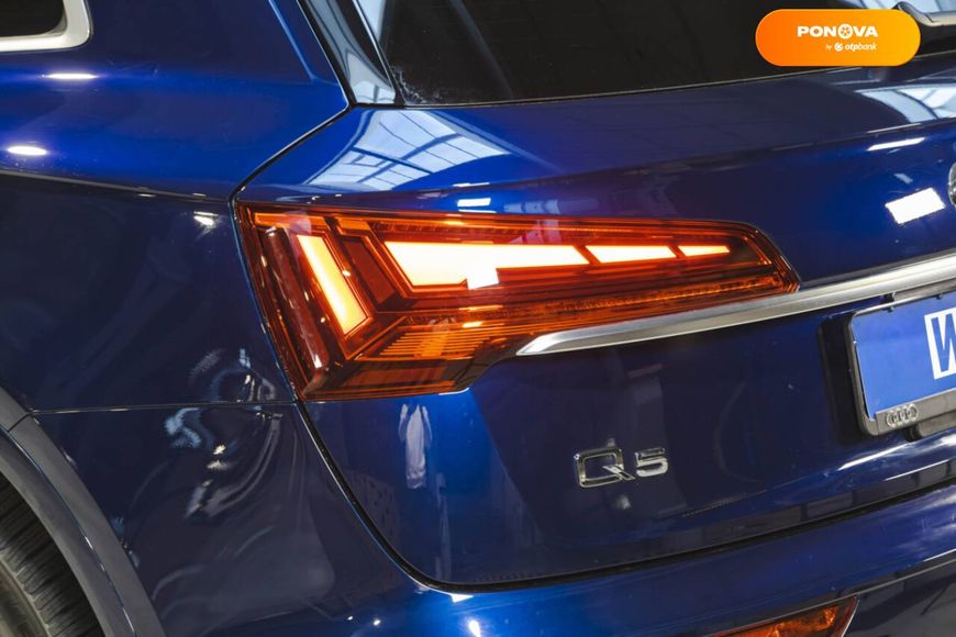 Audi Q5, 2020, Бензин, 2 л., 40 тыс. км, Внедорожник / Кроссовер, Синий, Луцк 45031 фото