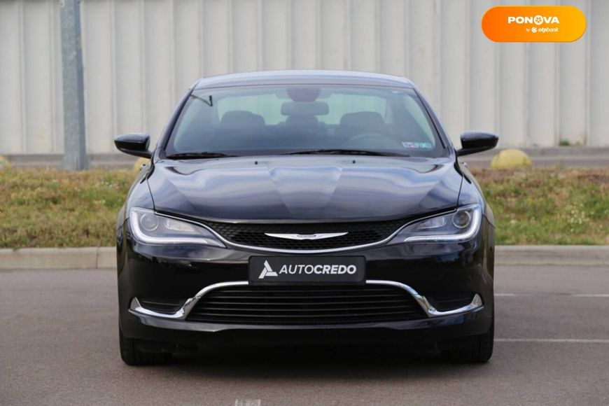 Chrysler 200, 2015, Бензин, 2.36 л., 104 тыс. км, Седан, Чорный, Киев 106864 фото