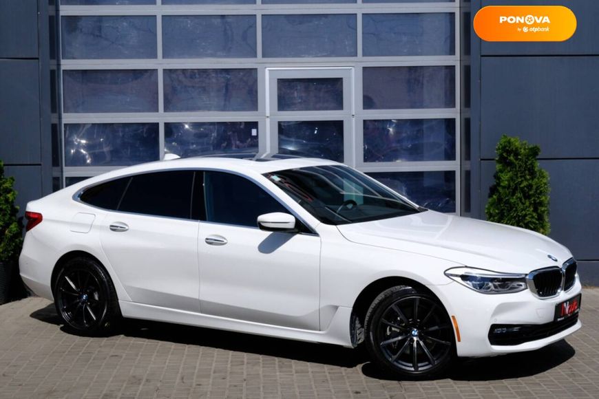 BMW 6 Series GT, 2019, Бензин, 3 л., 80 тис. км, Ліфтбек, Білий, Одеса 44051 фото
