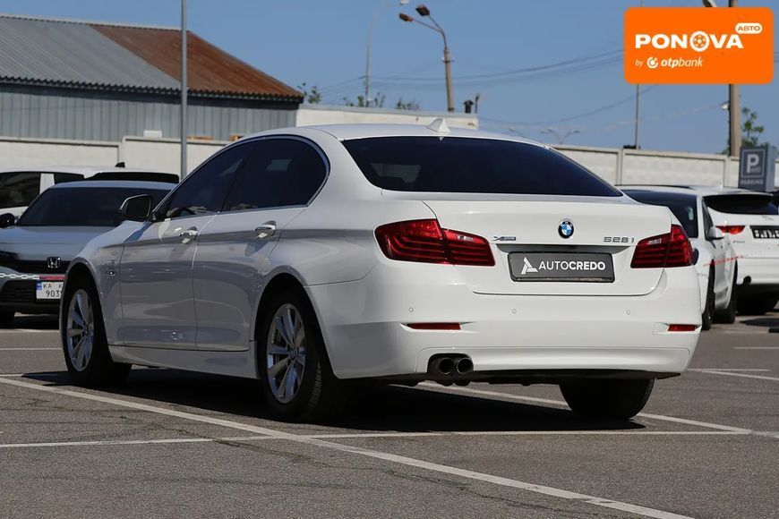 BMW 5 Series, 2014 г., Бензин, 155 тыс. км, Седан, Белый, Киев AT-10416970 фото