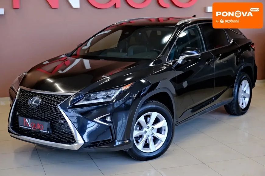 Lexus RX, 2018 р., Бензин, 86 тис. км, Позашляховик / Кросовер, Чорний, Одеса AT-10408453 фото