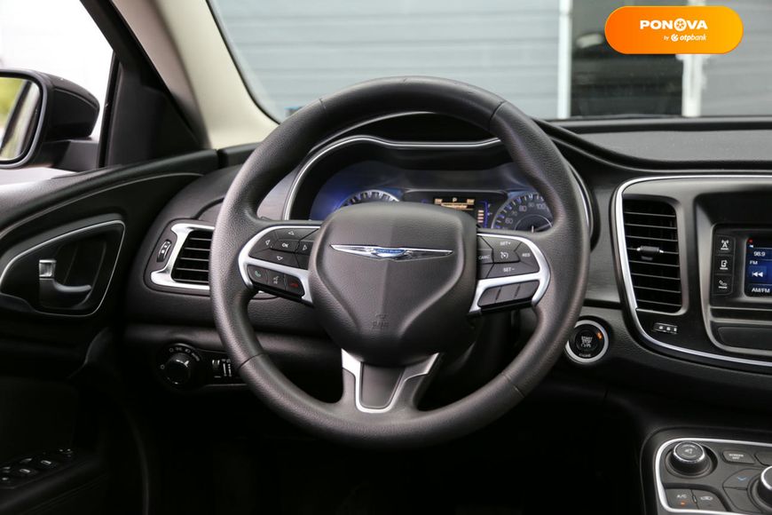Chrysler 200, 2015, Бензин, 2.36 л., 104 тис. км, Седан, Чорний, Київ 106864 фото