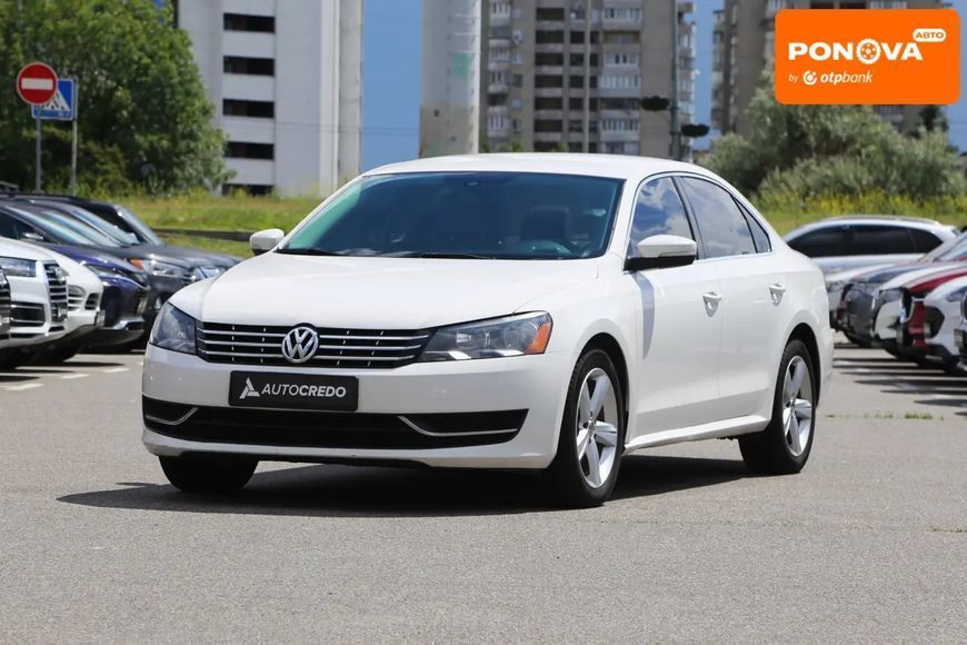 Volkswagen Passat, 2014 р., Бензин, 152 тис. км, Седан, Білий, Київ AT-10419826 фото