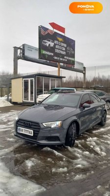 Audi A3, 2018, Бензин, 1.98 л., 55 тис. км, Седан, Сірий, Львів 18179 фото