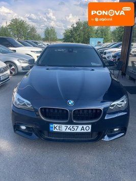 BMW 5 Series, 2013 р., Бензин, 180 тис. км, Седан, Синій, Дніпро (Дніпропетровськ) AT-10419878 фото