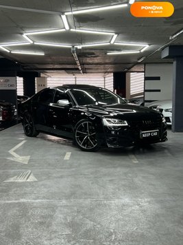 Audi S8, 2016, Бензин, 4 л., 176 тис. км, Седан, Чорний, Одеса 114541 фото