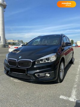 BMW 2 Series Gran Tourer, 2015, Дизель, 2 л., 185 тис. км, Мінівен, Чорний, Київ Cars-Pr-155997 фото