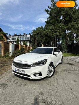 Kia K7, 2016, Газ, 3 л., 303 тис. км, Седан, Білий, Київ Cars-Pr-246235 фото