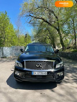 Infiniti QX80, 2014, Бензин, 5.6 л., 97 тис. км, Позашляховик / Кросовер, Чорний, Рівне Cars-Pr-140404 фото