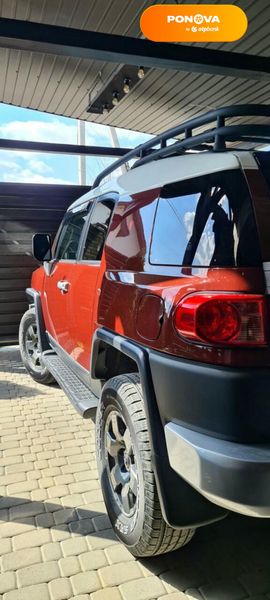 Toyota FJ Cruiser, 2007, Газ пропан-бутан / Бензин, 3.96 л., 195 тис. км, Позашляховик / Кросовер, Червоний, Київ Cars-Pr-60894 фото