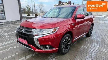 Mitsubishi Outlander, 2018 р., Гібрид (PHEV), 177 тис. км, Позашляховик / Кросовер, Червоний, Рівне AT-10412852 фото