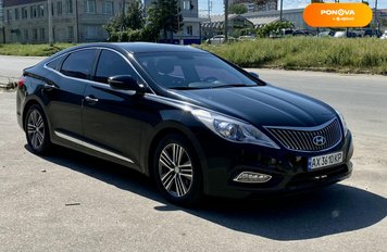 Hyundai Grandeur, 2013, Бензин, 2.4 л., 188 тис. км, Седан, Чорний, Харків Cars-Pr-242207 фото