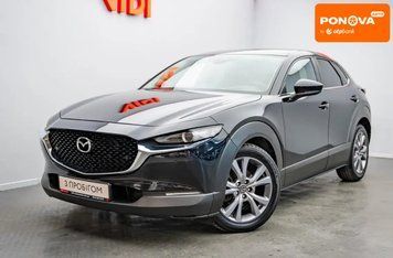 Mazda CX-30, 2020 р., Бензин, 104 тис. км, Позашляховик / Кросовер, Чорний, Київ AT-10423413 фото