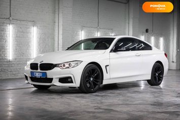 BMW 4 Series, 2014, Бензин, 2 л., 146 тыс. км, Купе, Белый, Луцк 103311 фото