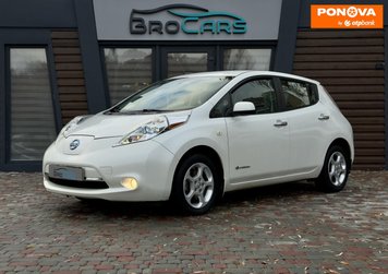 Nissan Leaf, 2014, Електро, 100 тис. км, Хетчбек, Білий, Вінниця 279889 фото