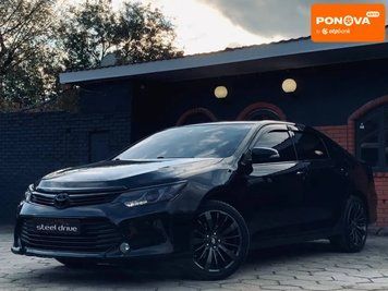 Toyota Camry, 2014 г., Газ пропан-бутан / Бензин, 217 тыс. км, Седан, Чорный, Николаев AT-10416307 фото