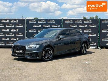 Audi A4, 2017 р., Бензин, 126 тис. км, Седан, Чорний, Київ AT-10419401 фото