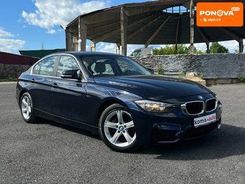BMW 3 Series, 2015 р., Бензин, 120 тис. км, Седан, Синій, Вінниця AT-10418475 фото
