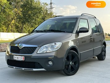 Skoda Roomster Scout, 2012, Бензин, 1.2 л., 192 тис. км, Мінівен, Коричневий, Луцьк Cars-Pr-139239 фото