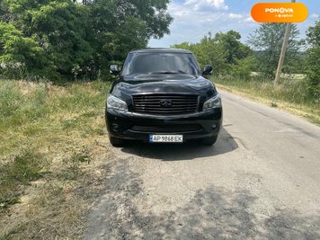 Infiniti QX56, 2011, Газ пропан-бутан / Бензин, 5.6 л., 230 тис. км, Позашляховик / Кросовер, Чорний, Запоріжжя Cars-Pr-232880 фото