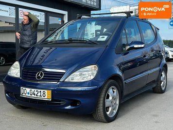 Mercedes-Benz A-Class, 2003 р., Бензин, 189 тис. км, Хетчбек, Синій, Житомир AT-10414458 фото