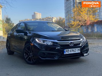 Honda Civic, 2017, Бензин, 2 л., 137 тис. км, Седан, Чорний, Київ Cars-Pr-275026 фото