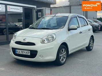 Nissan March, 2012 р., Бензин, 76 тис. км, Хетчбек, Білий, Житомир AT-10418248 фото