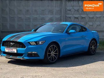 Ford Mustang, 2017 р., Бензин, 46 тис. км, Купе, Синій, Київ AT-10421348 фото