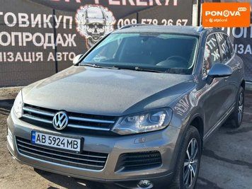 Volkswagen Touareg, 2014 р., Дизель, 283 тис. км, Седан, Сірий, Вінниця AT-10412427 фото