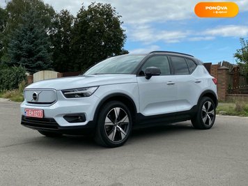 Volvo XC40, 2021, Електро, 79 тис. км, Позашляховик / Кросовер, Білий, Луцьк Cars-Pr-219245 фото