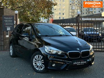 BMW 2 Series Active Tourer, 2015, Дизель, 2 л., 292 тис. км, Мікровен, Чорний, Одеса 259095 фото