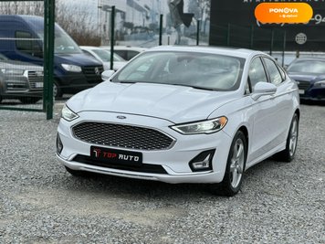 Ford Fusion, 2020, Бензин, 2 л., 144 тис. км, Седан, Білий, Львів 111142 фото
