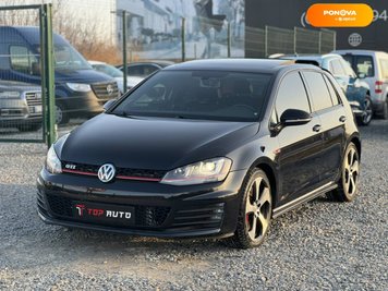 Volkswagen Golf GTI, 2017, Бензин, 2 л., 167 тис. км, Хетчбек, Чорний, Львів 108053 фото
