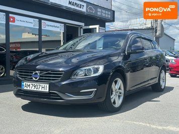 Volvo V60, 2015 р., Гібрид (PHEV), 206 тис. км, Універсал, Синій, Житомир AT-10419571 фото