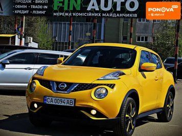 Nissan Juke, 2017 р., Бензин, 129 тис. км, Позашляховик / Кросовер, Жовтий, Черкаси AT-10415720 фото