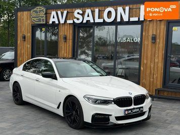 BMW 5 Series, 2017 р., Дизель, 256 тис. км, Седан, Білий, Рівне AT-10429487 фото