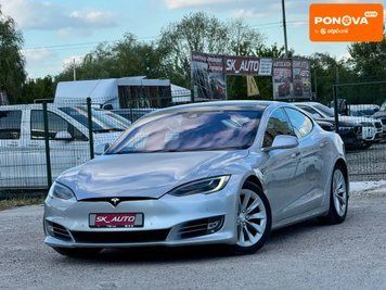 Tesla Model S, 2016 р., Електро, 96 тис. км, Седан, Сірий, Київ AT-10425601 фото
