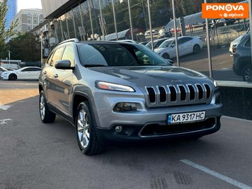 Jeep Cherokee, 2016, Бензин, 2.36 л., 177 тис. км, Позашляховик / Кросовер, Сірий, Київ 280583 фото