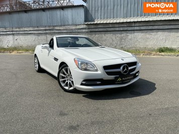 Mercedes-Benz SLK-Class, 2015, Бензин, 2 л., 76 тис. км, Родстер, Білий, Київ 110921 фото