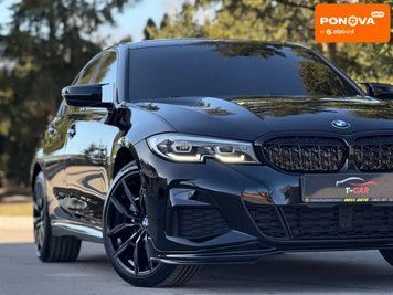 BMW 3 Series, 2019 р., Бензин, 75 тис. км, Седан, Чорний, Тернопіль AT-10415414 фото