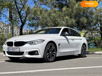 BMW 4 Series Gran Coupe, 2016, Бензин, 2 л., 121 тыс. км, Купе, Белый, Одесса Cars-Pr-56338 фото