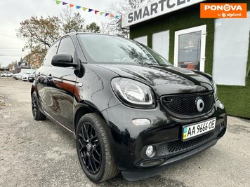 Smart Forfour, 2015, Бензин, 1 л., 77 тис. км, Хетчбек, Чорний, Київ 4213 фото