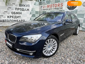 BMW 7 Series, 2012, Дизель, 2.99 л., 199 тис. км, Седан, Синій, Київ 100987 фото