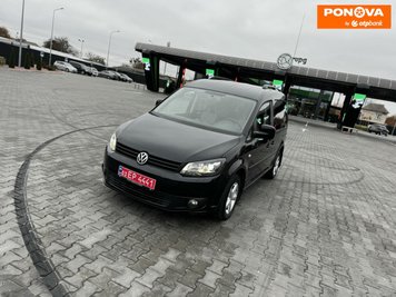 Volkswagen Caddy, 2014, Дизель, 1.6 л., 225 тис. км, Мінівен, Чорний, Луцьк Cars-Pr-277156 фото