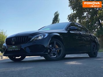 Mercedes-Benz C-Class, 2015, Бензин, 1.6 л., 142 тис. км, Седан, Чорний, Київ 279320 фото