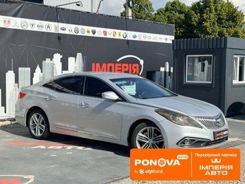 Hyundai Grandeur, 2015 р., Бензин, 165 тис. км, Седан, Сірий, Біла Церква AT-10430700 фото