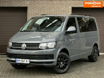 Volkswagen Transporter, 2019, Дизель, 2 л., 182 тис. км, Мінівен, Сірий, Бердичів Cars-Pr-277640 фото