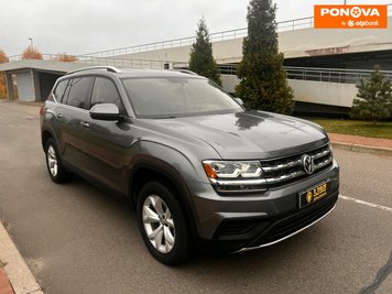 Volkswagen Atlas, 2017, Бензин, 3.6 л., 56 тис. км, Позашляховик / Кросовер, Сірий, Київ Cars-Pr-266139 фото